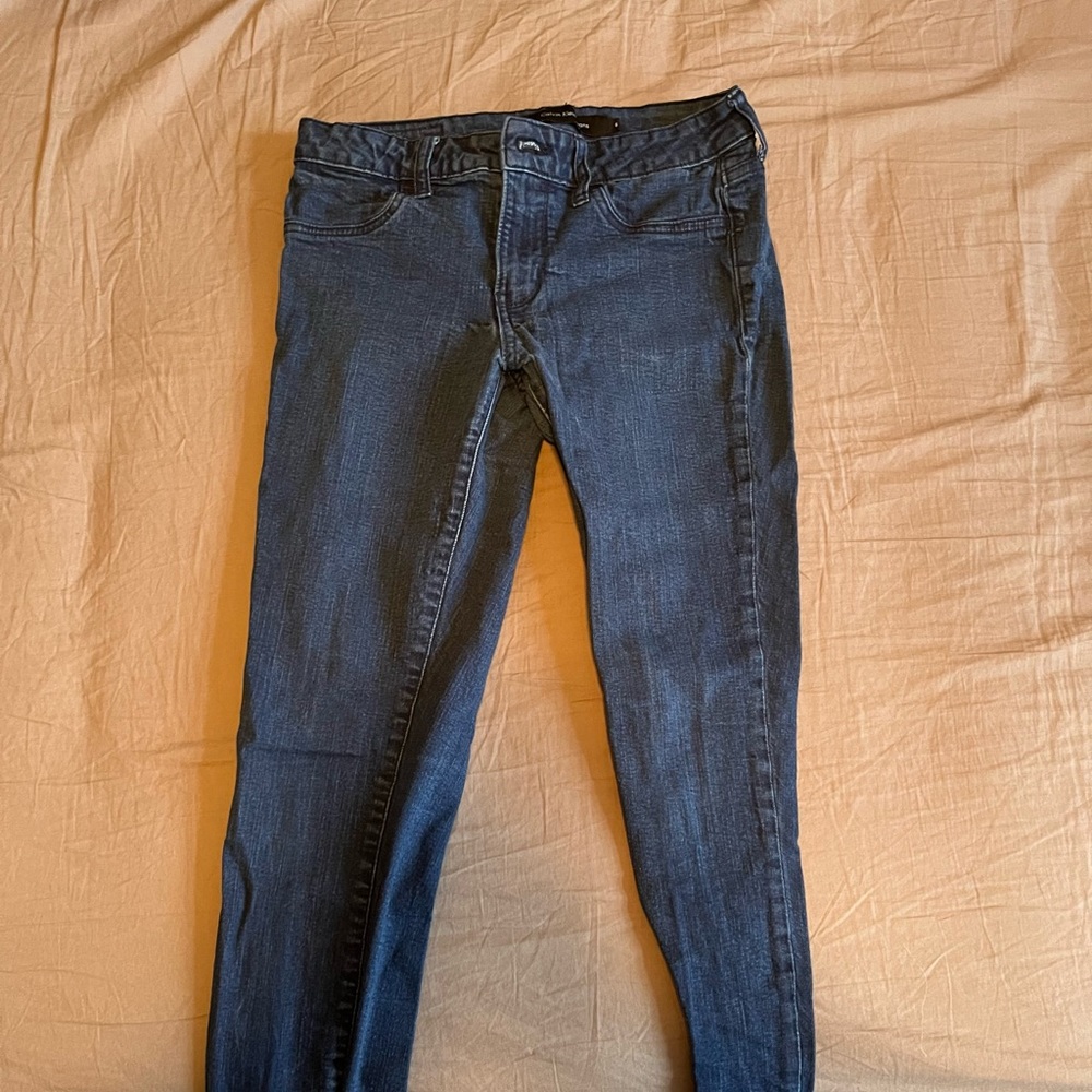 Calvin Klein dark blue jeans